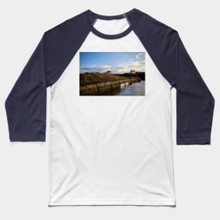 Seaton Sluice Harbour Baseball T-Shirt